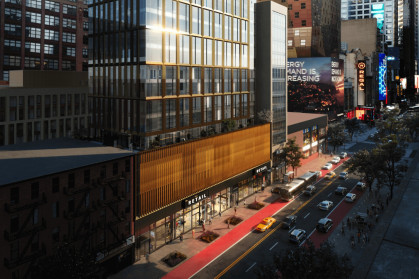 A rendering of 312 West 43rd St.